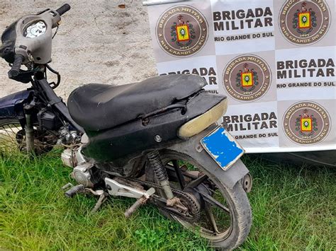 Brigada Militar De Jaguar O Prende Homem Por Furto De Motocicleta