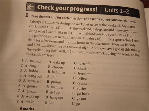 Read The Text And For Each Question Choose The