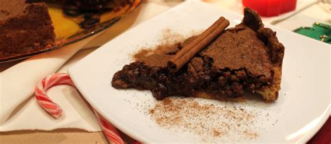 Christmas Chocolate Pecan Pie/ Рождественский шоколадный пирог с ...