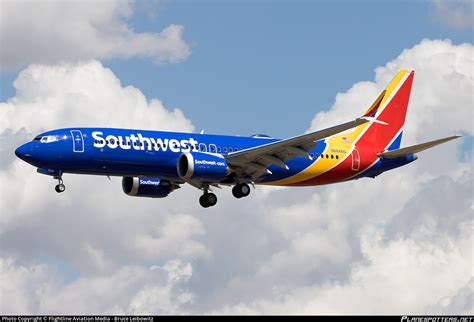 N Q Southwest Airlines Boeing Max Photo By Flightline Aviation