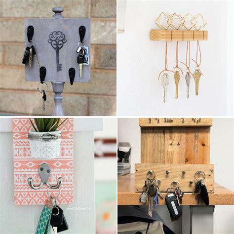 15 Easy DIY Key Holder Ideas Anyone Can Make