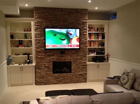 Built In Wall Units With Fireplace - Home Decoration