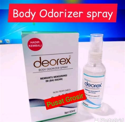 Jual Deorex Odorizer Body Spray 60ml Penghilang Bau Badan Dan Kaki