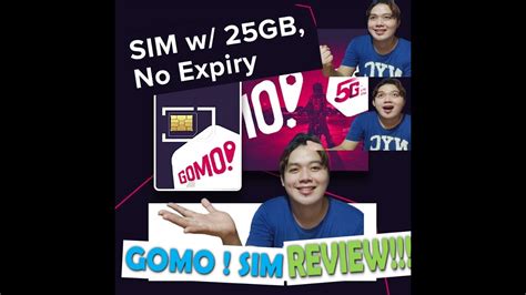 Gomo Sim Review No Expiry Date Data Sim Gomo Philippines Gomo Sim