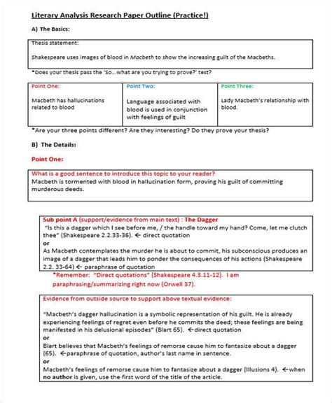 FREE 20+ Research Paper Outlines in PDF | MS Word