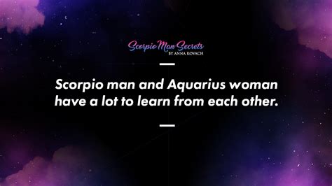 Your Match Scorpio Man And Aquarius Woman Love Compatibility