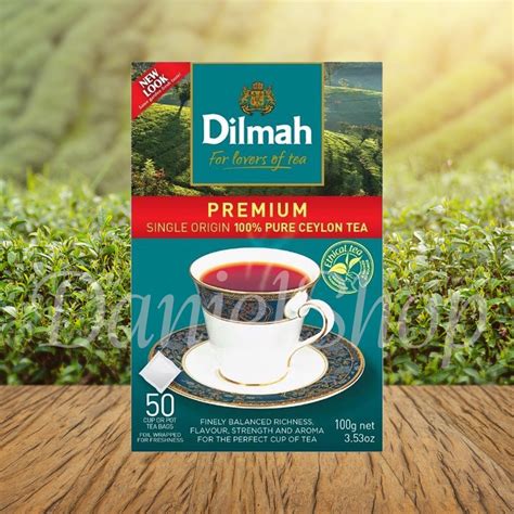 Dilmah Premium Ceylon Tea Tagless Tea Bags Single Origin