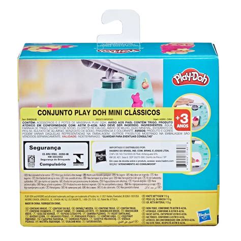 Conjunto Play Doh Mini Sorveteria Divertida E9368 Hasbro Real