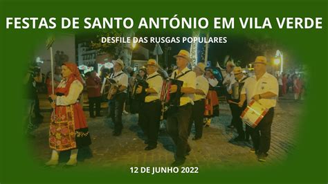 Festas De Santo Ant Nio Em Vila Verde Desfile Das Rusgas