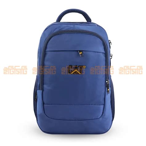 Cat Large Capacity School College Laptop Backpack Blue Etct