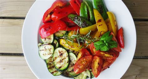 SALADE VAN GEGRILDE GROENTEN Elsjes Recepten