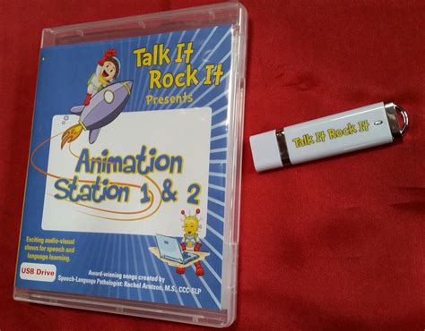 Animation Station 1 And 2 Audio Visual Shows For Speech And