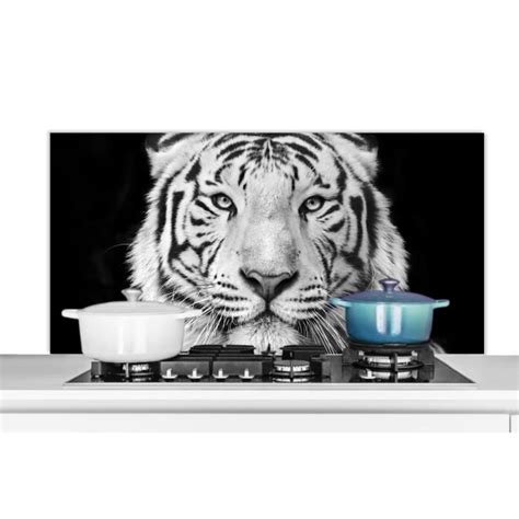 Fond De Hotte MUCHOWOW Tigre Portrait Animaux Aluminium 120x60