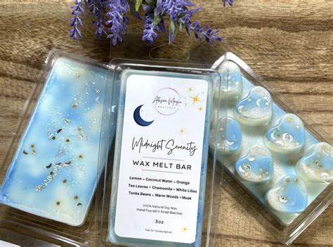 Midnight Serenity Oz Wax Melt Bar Relaxing Spa Scent With Chamomile