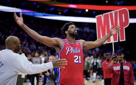 Cameroonian Joel Embiid Beats Nikola Jokic To Win His First NBA MVP