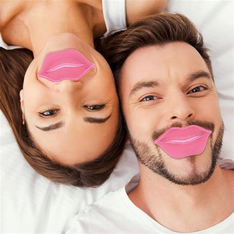 Máscara de labios mascarillas de labios hidratantes de colágeno para