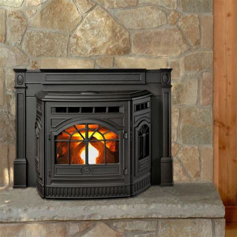 Quadra Fire Castile Pellet Insert Fireside Hearth And Home Pellet Insert Pellet Stove Inserts