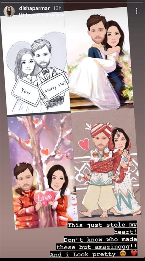 Disha Parmar shares fan-made wedding card with Rahul Vaidya, says ‘this ...