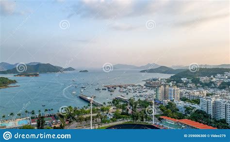 The Landscape Of Sai Kung Town Hk April Editorial Image