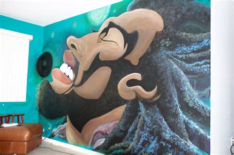 Bob Marley Mural on Behance