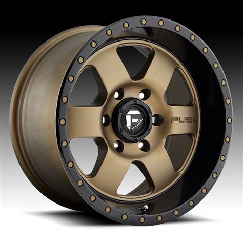 Fuel Podium D617 Bronze Black Custom Wheels Rims Podium D617 Fuel