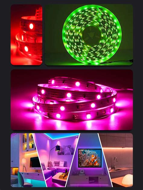 1pc 30 60 90 150 Led 1 2 3 5M Copper RGB LED Strip Light Modern Led