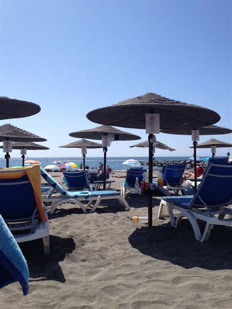 The beach; playa fanabe Tenerife | Tenerife, Patio, Patio umbrella