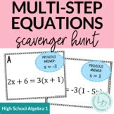 Numbers Of Solutions Multi Step Equations Teaching Resources Tpt