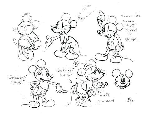 Disneyconceptsandstuff Model Sheets For Mickey Mouse Tumblr Pics