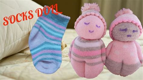 Diy Scoks Doll How To Make Doll From Socks Doll Craft Idea Using