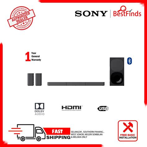 Sony Home Cinema Soundbar System With Bluetooth