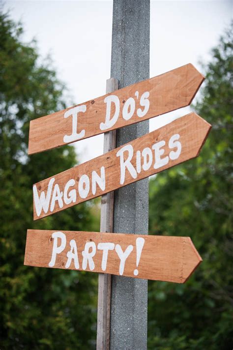 Country wedding direction signs. Western Wedding, Wedding In The Woods ...