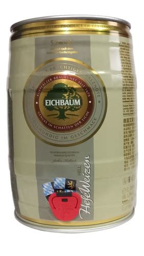 Cerveza Eichbaum Hefeweizen 5lt mL a 23 Envío gratis