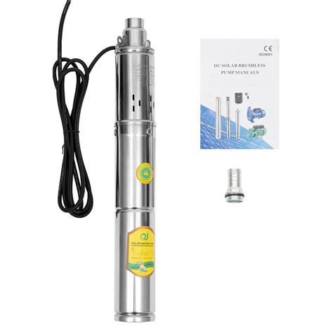 W V Solar Water Pump Deep Well Solar Submersible Pump Head M