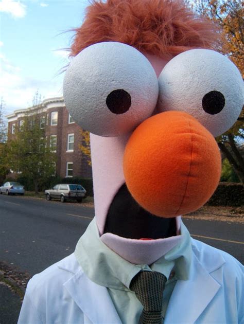 Beaker Muppet Halloween Costume By Hepworth On Etsy