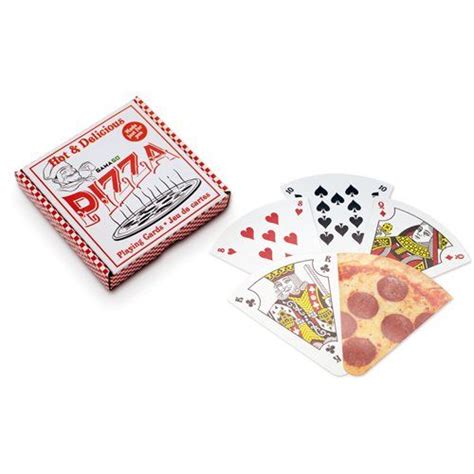 Pizza Playing Cards Entertainment Earth