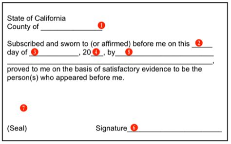 California Notarial Certificates Telnotary