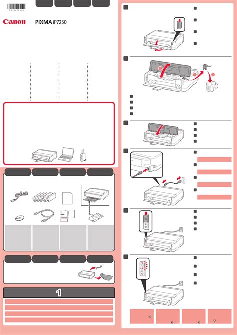 User Manual Canon Pixma Ip7240 English 4 Pages