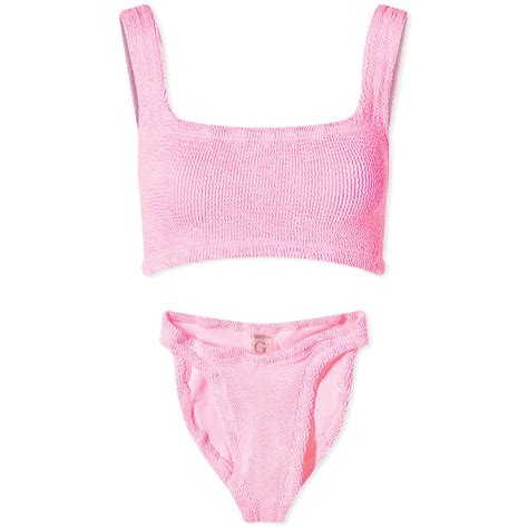 Hunza G Xandra Bikini Bubblegum END