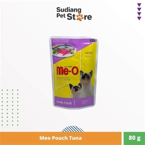 Jual Makanan Basah Sachet Kucing Dewasa Meo Pouch Adult Tuna Cat Wet