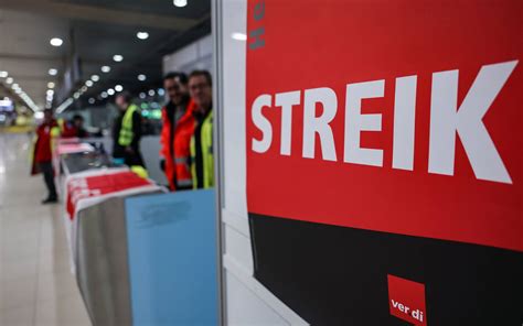 Streik an Flughäfen Wichtige Infos