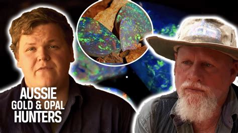 The Six Most COLOURFUL Opals The Outback Opal Hunters Have Found YouTube