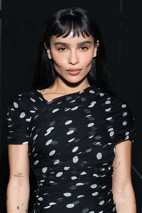 Zoë Kravitz Shows Off Wispy Hepburn Bangs in Paris | Glamour