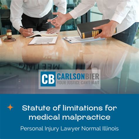 Personal Injury Lawyer Normal Illinois Statute Of Limitations For Medical Malpractice