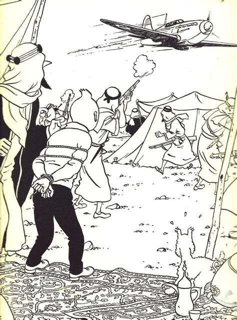 Hergé Tintin From LOr noir 1948 Tintin art Tintin