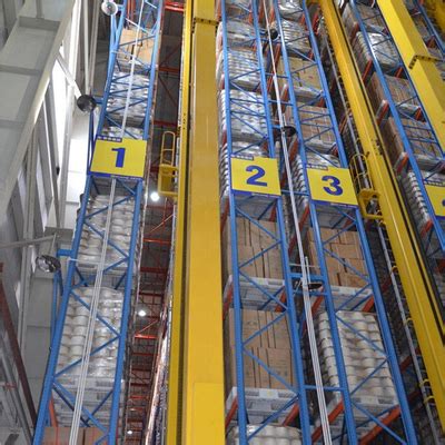 Light Duty Single Deep Stacker Crane Asrs Racking System Buy Jiangsu