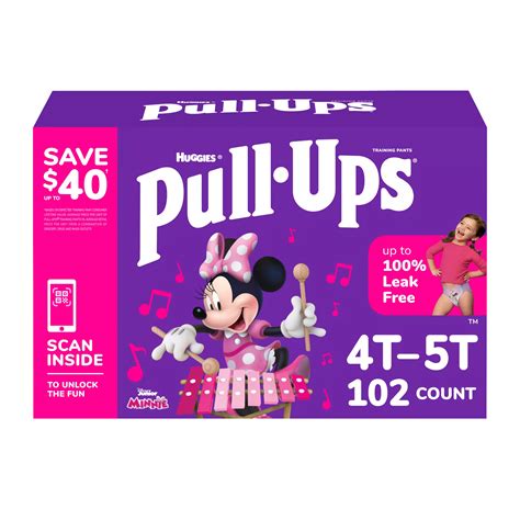 Huggies Pull Ups Girls Training Pants Bjs Wholesale Club