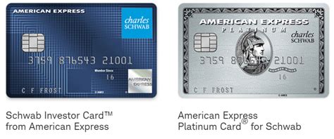 Two New American Express Charles Schwab Cards Are Available For Sign