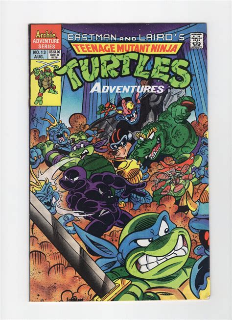 Teenage Mutant Ninja Turtles Adventures 13 Mirage 1990 TMNT Eastman