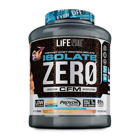 Life Pro Isolate Zero Cfm Kg Mejoran El Rendimiento Sabor